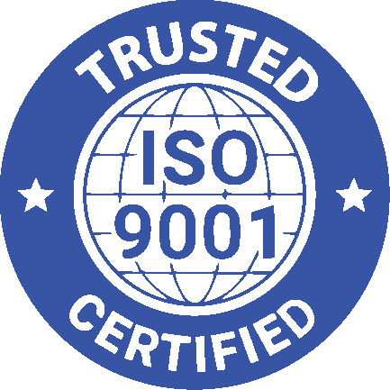 Trusted ISO 9001 certified